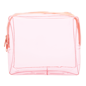 CLEAR TRAVEL BAG - PINK
