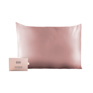 BLUSH SATIN PILLOWCASE- STANDARD